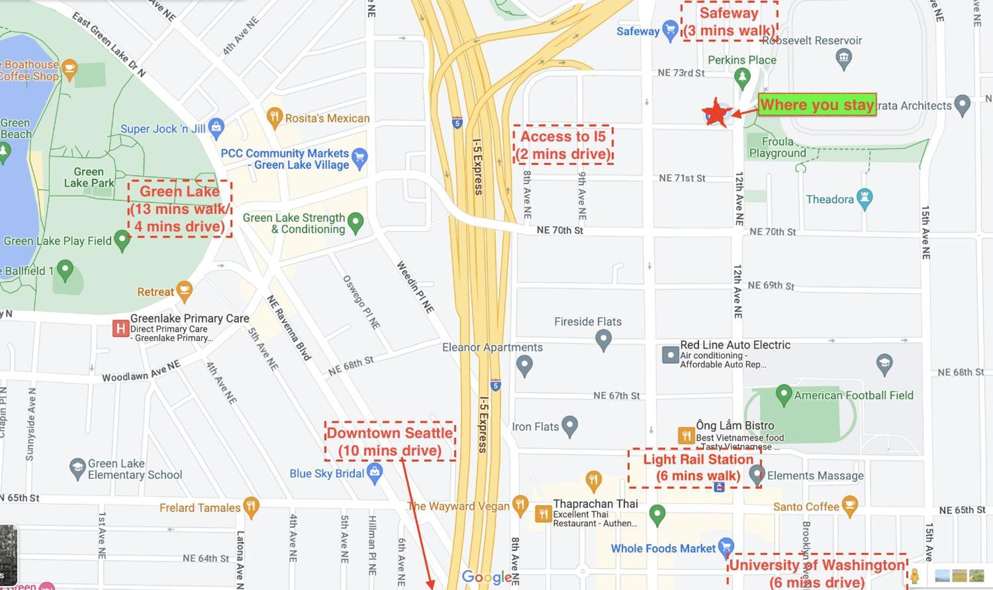 New Private Tiny Home Near Greenlake/Lightrail/I-5 西雅图 外观 照片
